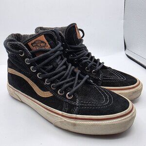 Vans Sk8-Hi MTE Womens Size 8 Black Tabacco Brown Shoes Outdoors Casual Hiking